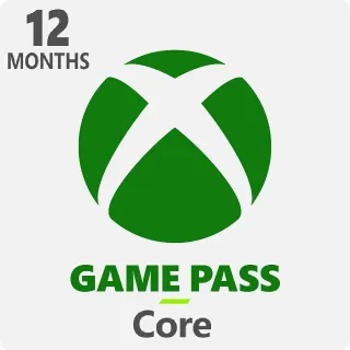 Xbox Game Pass Core 12 months INSTANT DELIVERY - Global key