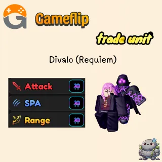 Divalo (Requiem)|Full 神 Godly Stats|(Trade)|Roblox Anime Vanguards
