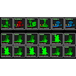 Fortnite Fruits vs Brainrots