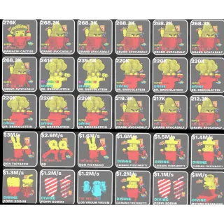 Fortnite Fruits vs Brainrots