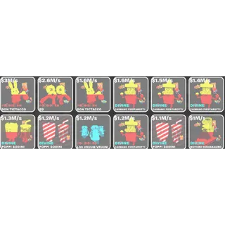 Fortnite Fruits vs Brainrots