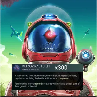 300 × Retroviral Pellets 