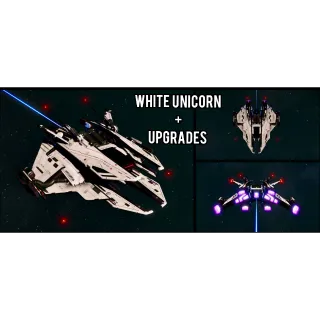 White Unicorn + Upgrades