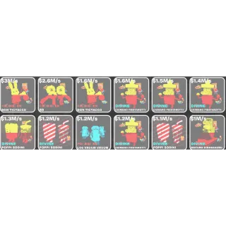 Fortnite Fruits vs Brainrots