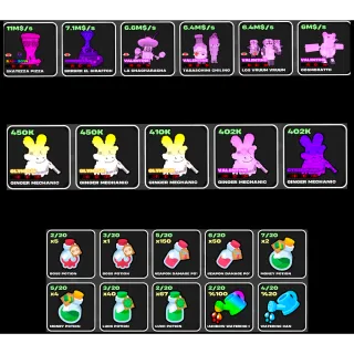 Fortnite Fruits vs Brainrots