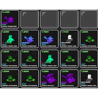 Fortnite Fruits vs Brainrots