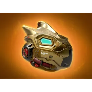 Golden First Spawn Battle Mask