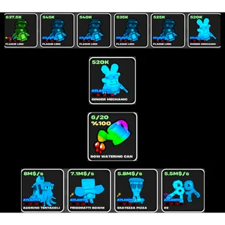 Fortnite Fruits vs Brainrots