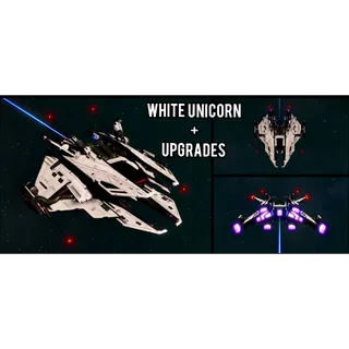 White Unicorn + Upgrades