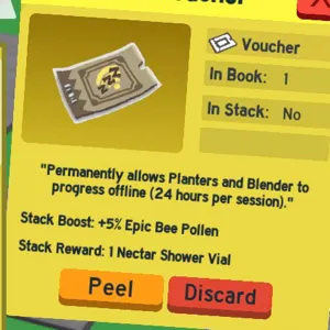 1x offline voucher