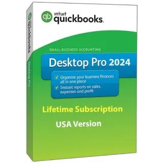 QuickBooks Desktop Pro 2024 - Lifetime Activation, Fast delivery - used