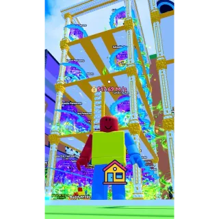 x 5 GALACTIO FANTASMAS LVL.200 ESCAPE TSUAMI FOR BRAINROTS