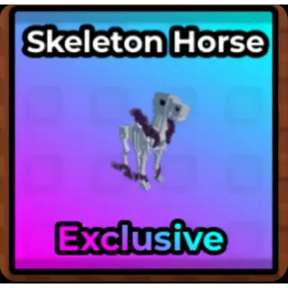 Skeleton Horse Raise Animals 