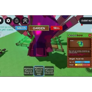 94.60 KG! COLOSSAL GODLY PEACOCK