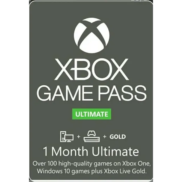 INSTANT DELIVERY XBOX GamePass ULTIMATE 1Month Activation Code