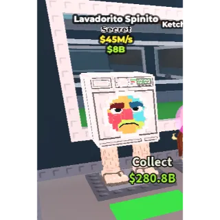 lavadorito spinito - 45m/s