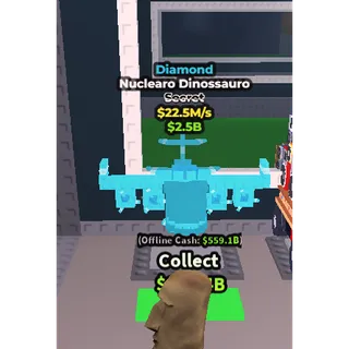 Nuclearo Dinossauro - 22.5m/s