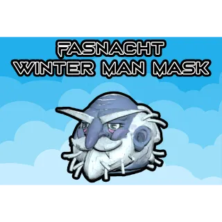 Fasnacht Winter Man Mask