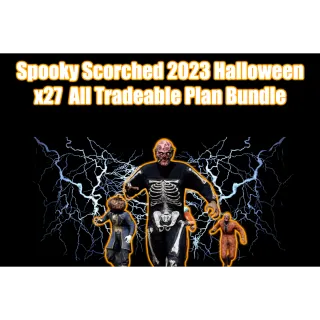 SPOOKY SCORCHRD AND HALLOWEEN 2023 BUNDLE ALL 27 PLANS