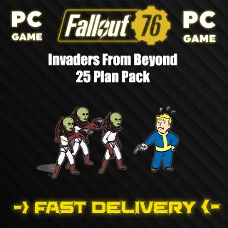 Invaders From Beyond 25 Plan Pack 