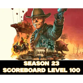 Fallout 76 - Season 23 Scoreboard Level 100 + XP