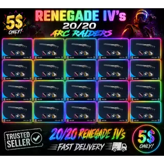20x Renegade IV's