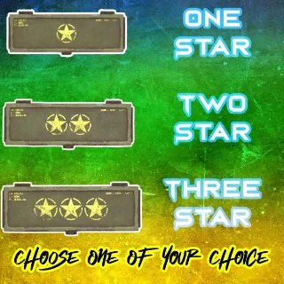 Box Mods 1 Star, 2 Star and 3 Star ( Choose One Of Choice) ( Mix Match )