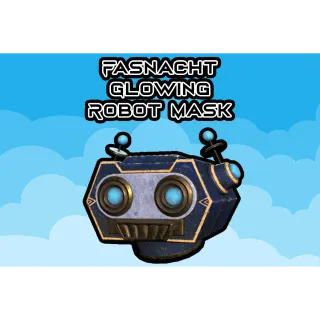 Fasnacht Glowing Robot Mask