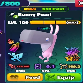 5 STAR GOLD SERIAL BUNNY PEARL HDS NC