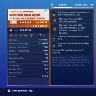 Schematic: Modded Double Fire Legacy Gravedigger