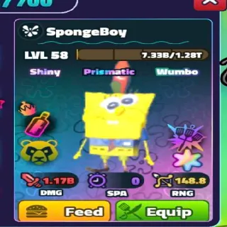 (NOT DUPED) SW SS SpongeBoy