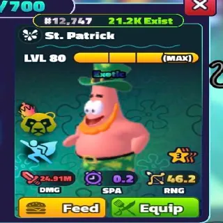 NC 3 STAR St. Patrick