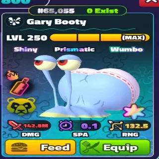SW SS Gary Booty lvl 250