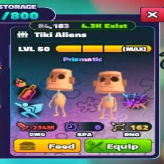 Tiki Aliens NC HDS