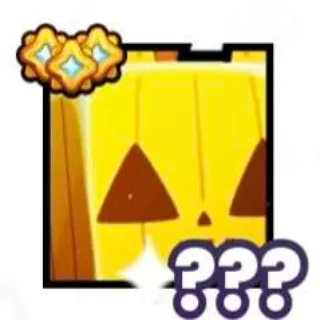 Golden HUGE Pumpkin Cat