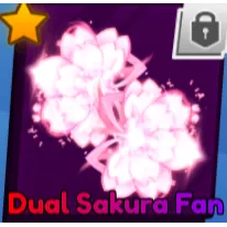 Blade Ball Dual Sakura Fans