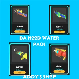 Da Hood | Water Pack