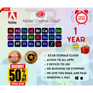 adobe creative cloud 12 months