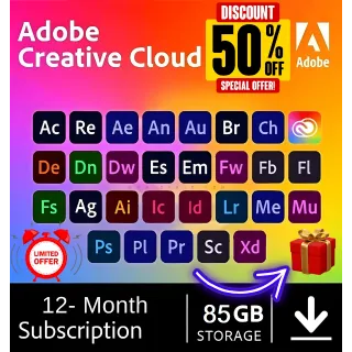 adobe creative cloud 12 months