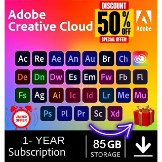 adobe creative cloud all apps 12 months