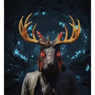 FALLOUT 76  FASNACHT 2025 GLOWING JACKALOPE MASK ULTRA RARE EVENT REWARD