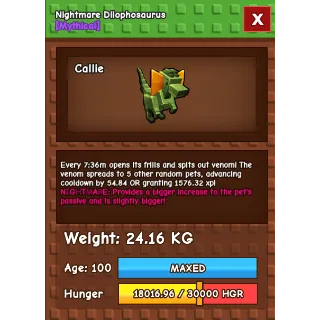 NIGHTMARE DILO 24KG! CHEAP PRICE!