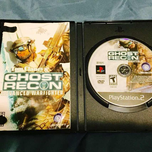 Ghost Recon Advanced Warfighter For Ps2 Ps2 Games Good Gameflip
