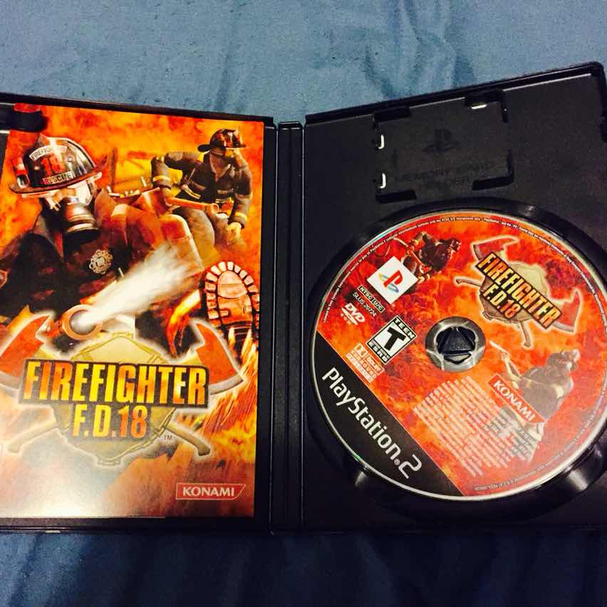 Firefighter F.D. 18 for ps2 - PS2 Games (Like New) - Gameflip