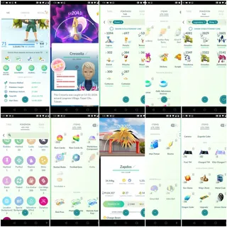 Lvl 71 | 151+ Legendary Pokémon | 166+ Shinies | 21 Hundos | 9 location Background Pokémon |