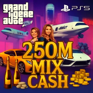 PS5 | 250+ Million in Assets + Cash-Cars | Random RP 1-25 | Male/Female |  GTA5 | GTA V