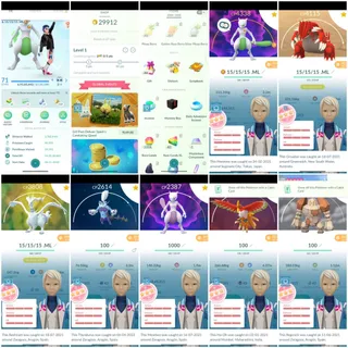 | Level 71 | | SHUNDO Mewtwo | 500+ Legendary Pokémon | 363+ Shinies | 105 Hundos | 29000 Coins | 3 Master Ball 