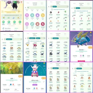 | Level 71 | 365+ Legendary Pokémon |747  + Shinies |  194 PREMIUM BATTLE PASS |94 MILLION STARDUST | 