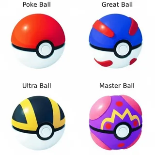 1500 Pokeballs (Mix of Normal, Great and Ultra Balls)