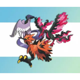 Shiny Dynamax : Articuno / Moltres / Zapdos With Stardust free Trade 